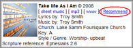 Special thanks to Troy for letting us use his song as an example... and yes... we recommend you listen to it :)
